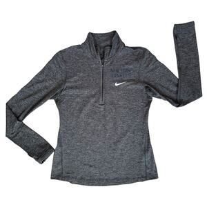 Nike Womens New York Yankees Fitted Running Top Small Pullover Long Sleeves NICE
